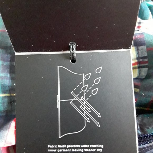 Ralph Lauren RLX Madras Windbreaker NWT Sz M - Picture 6 of 6